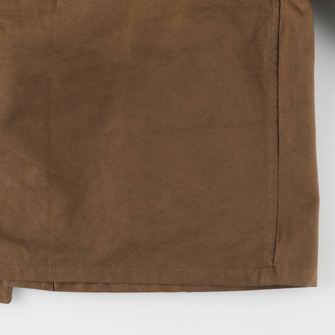 Hydro Air SNCF French National Railway Euro Work Jacket Men's XL Vintage unclear Khaki type brown Vintage Second Hand