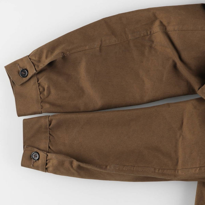 Hydro Air SNCF French National Railway Euro Work Jacket Men's XL Vintage unclear Khaki type brown Vintage Second Hand
