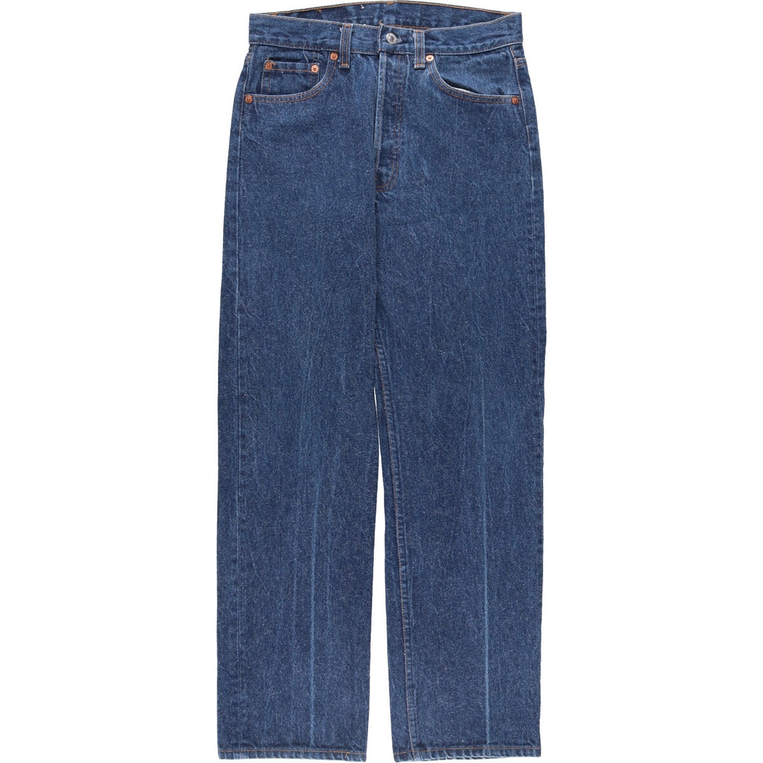 90'S Levi's 501-0000 Straight Denim Pants Made in USA Women's L (w29) Vintage cotton blue type Vintage Second Hand