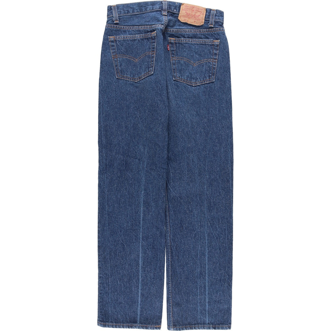 90'S Levi's 501-0000 Straight Denim Pants Made in USA Women's L (w29) Vintage cotton blue type Vintage Second Hand