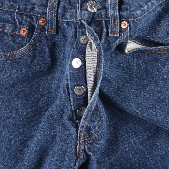 90'S Levi's 501-0000 Straight Denim Pants Made in USA Women's L (w29) Vintage cotton blue type Vintage Second Hand