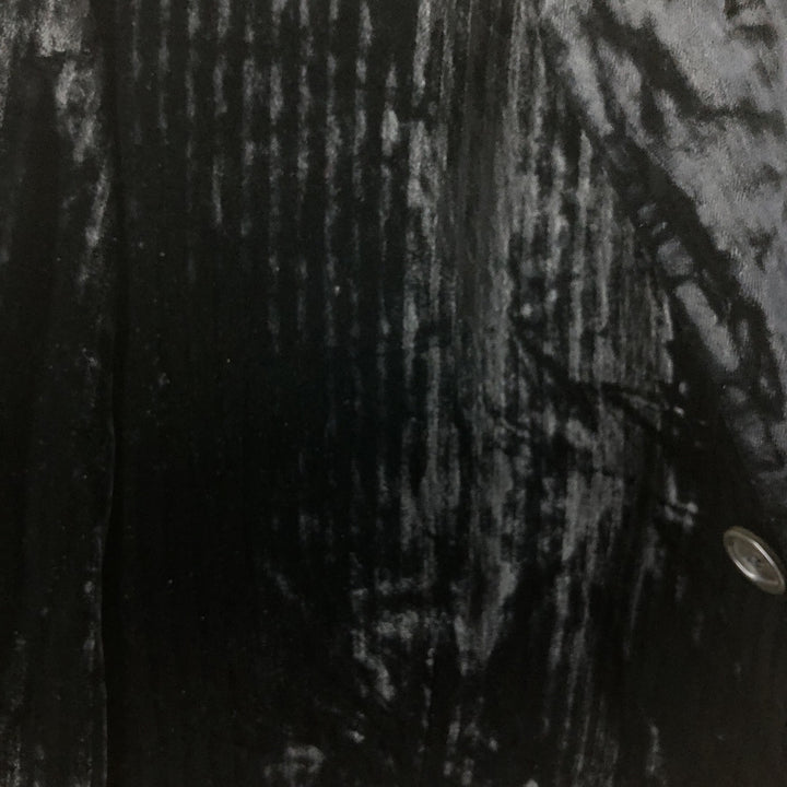 Giorgio Armani velvet tailored jacket made in Italy, size M for men Viscose black type Vintage Second Hand