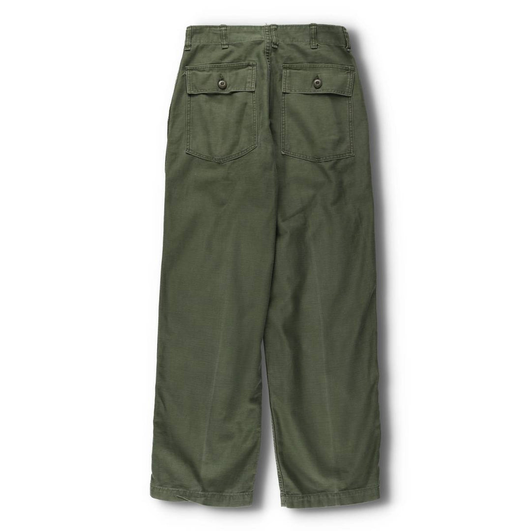 1960'S US military baker pants, women's M (w28) equivalent, vintage unclear Khaki type Vintage Second Hand