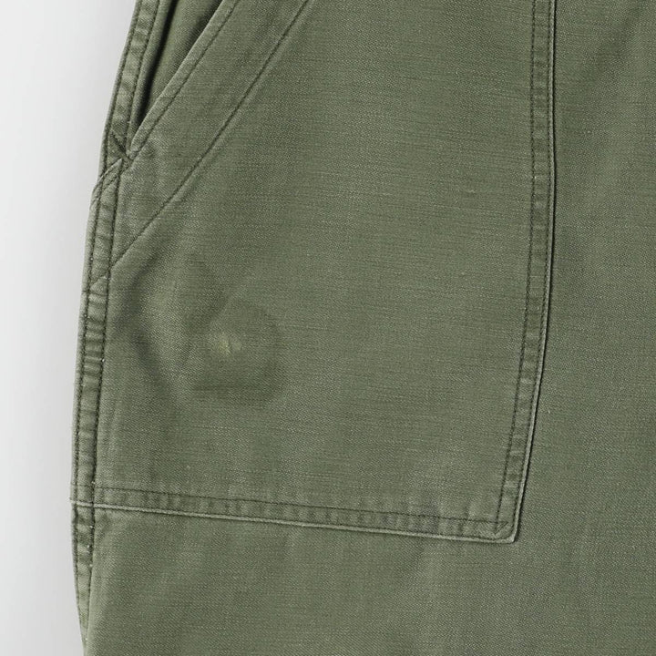 1960'S US military baker pants, women's M (w28) equivalent, vintage unclear Khaki type Vintage Second Hand
