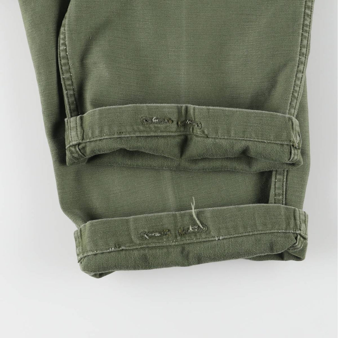 1960'S US military baker pants, women's M (w28) equivalent, vintage unclear Khaki type Vintage Second Hand