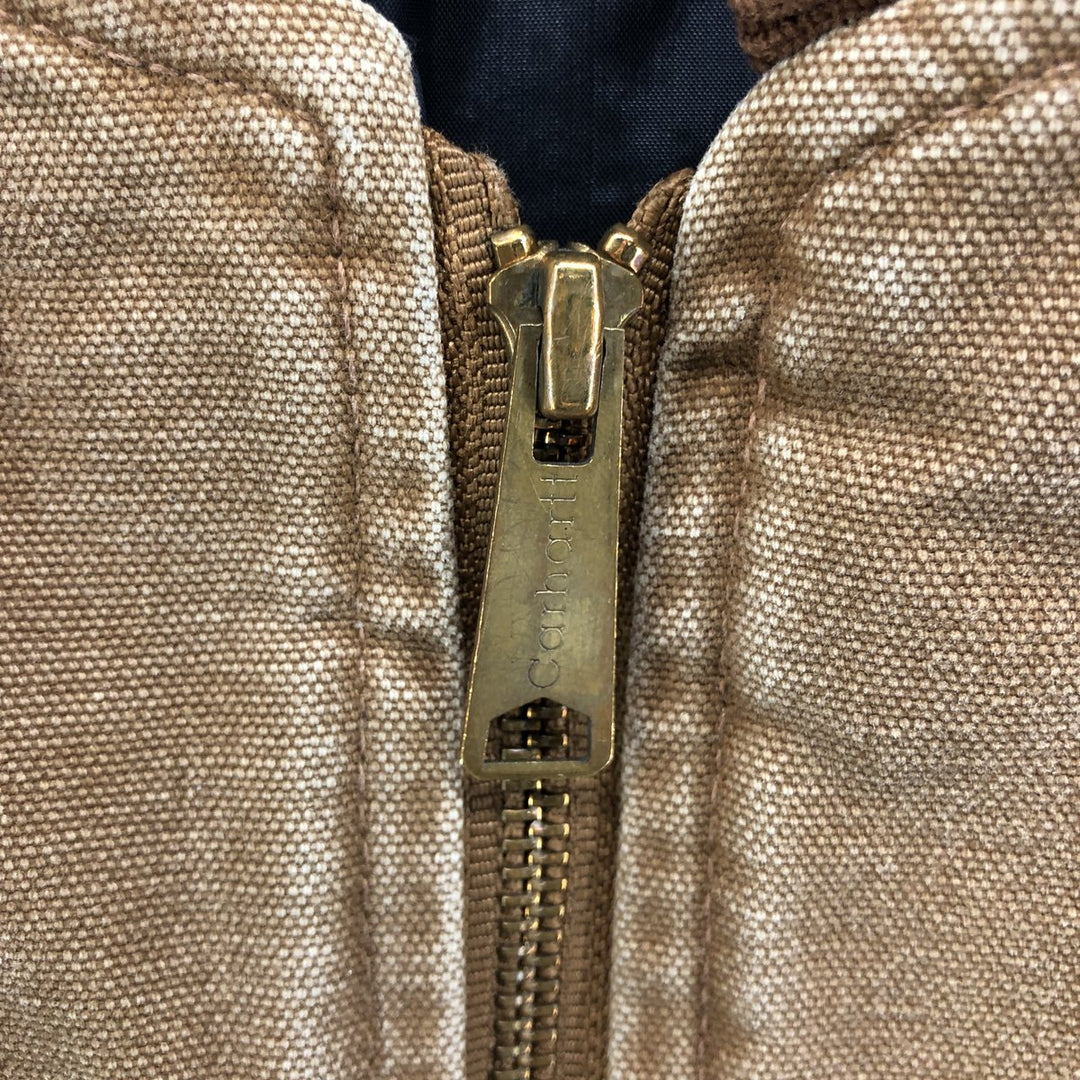 90'S Carhartt Classic Vest Duck Vest Men's XL Vintage unclear Beige type Vintage Second Hand