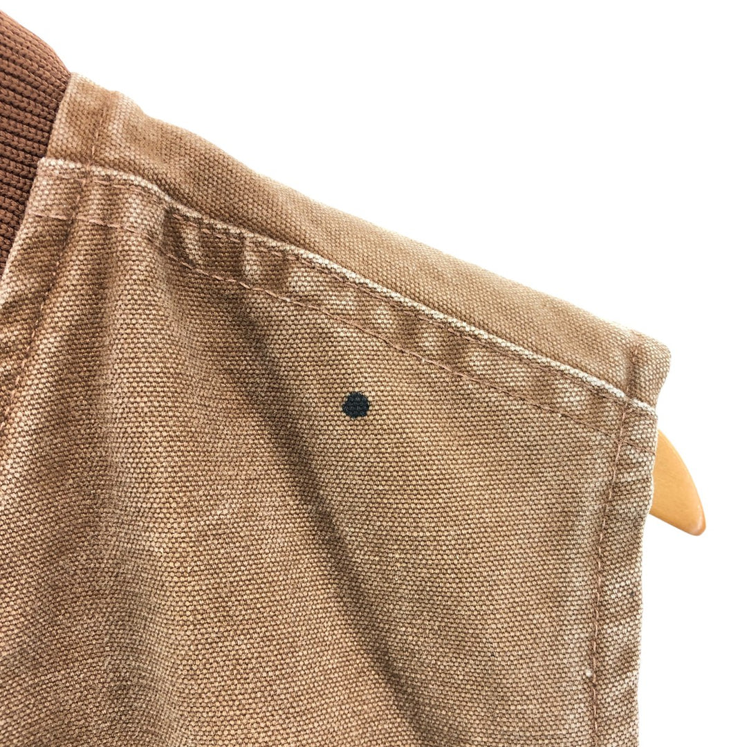 90'S Carhartt Classic Vest Duck Vest Men's XL Vintage unclear Beige type Vintage Second Hand