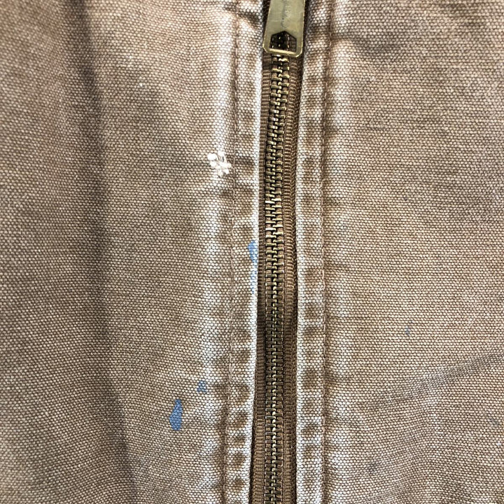 90'S Carhartt Classic Vest Duck Vest Men's XL Vintage unclear Beige type Vintage Second Hand