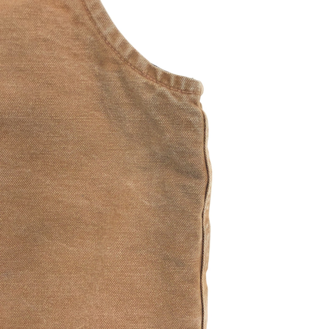 90'S Carhartt Classic Vest Duck Vest Men's XL Vintage unclear Beige type Vintage Second Hand
