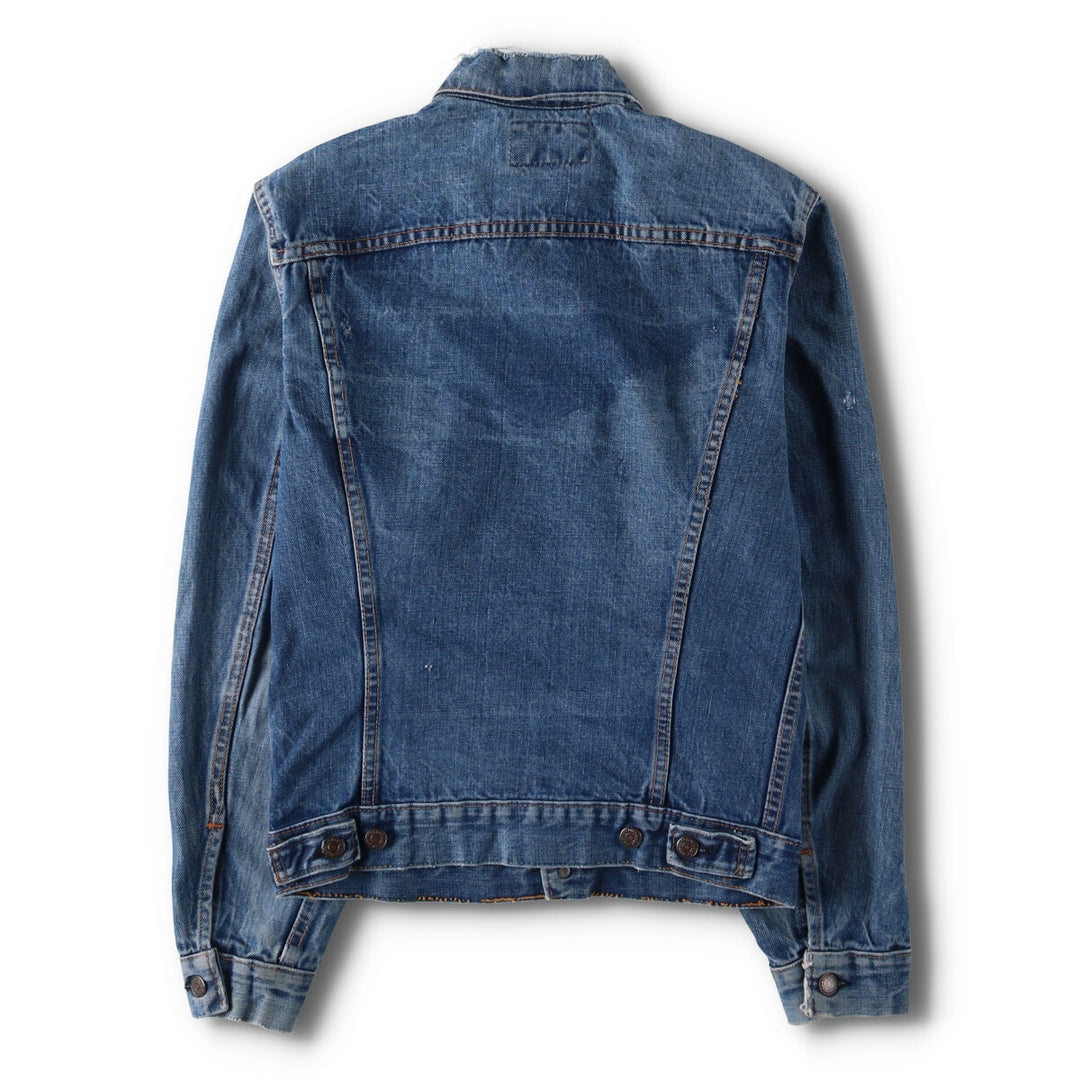 70's Levi's 70505 denim jacket, G-jacket, men's size S, vintage unclear Blue type light blue Vintage Second Hand
