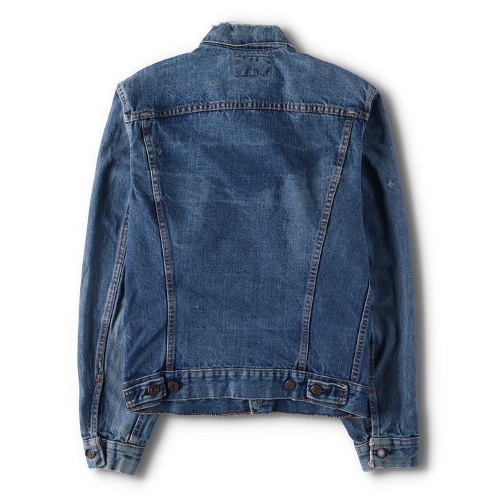 70's Levi's 70505 denim jacket, G-jacket, men's size S, vintage unclear Blue type light blue Vintage Second Hand