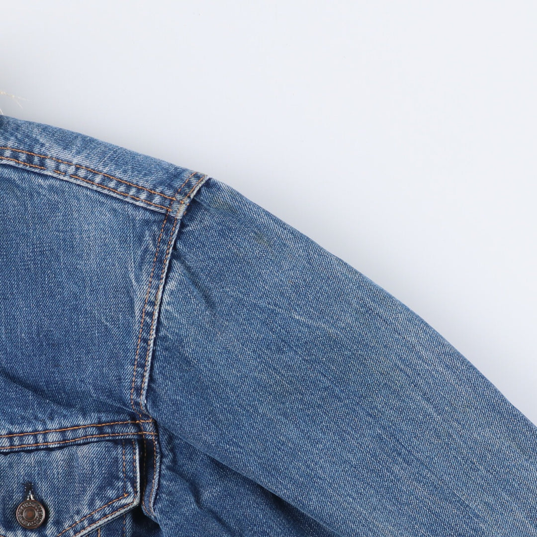 70's Levi's 70505 denim jacket, G-jacket, men's size S, vintage unclear Blue type light blue Vintage Second Hand