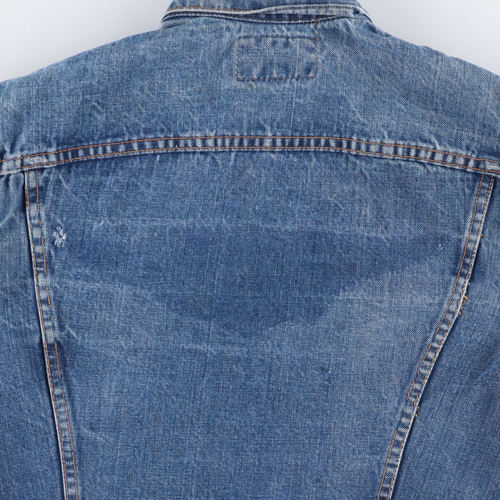 70's Levi's 70505 denim jacket, G-jacket, men's size S, vintage unclear Blue type light blue Vintage Second Hand
