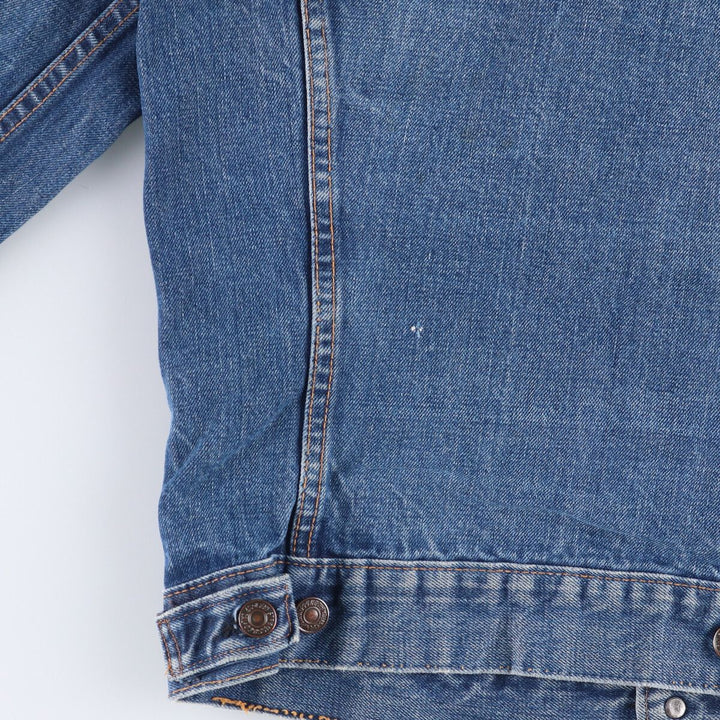 70's Levi's 70505 denim jacket, G-jacket, men's size S, vintage unclear Blue type light blue Vintage Second Hand
