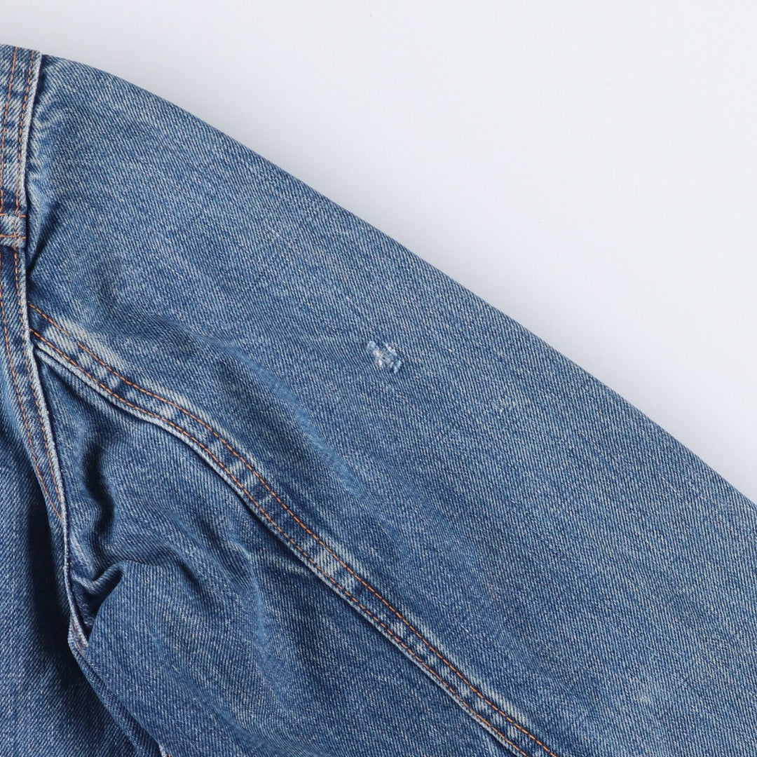 70's Levi's 70505 denim jacket, G-jacket, men's size S, vintage unclear Blue type light blue Vintage Second Hand