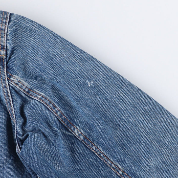 70's Levi's 70505 denim jacket, G-jacket, men's size S, vintage unclear Blue type light blue Vintage Second Hand