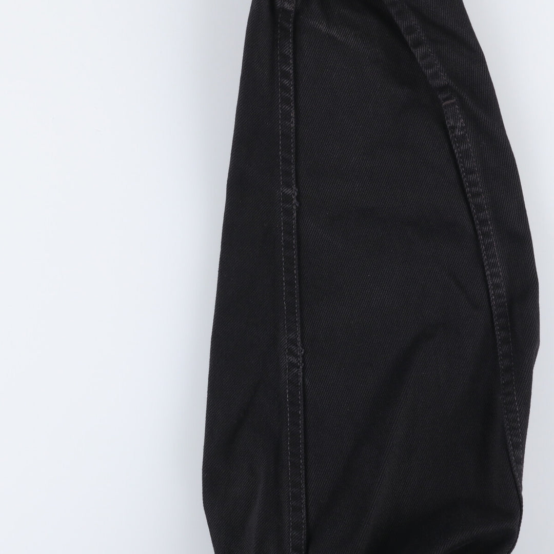 90'S Levi's 70503 02 Euro Model Black Denim Jacket G-Jean Men's Size L Vintage cotton black type Vintage Second Hand