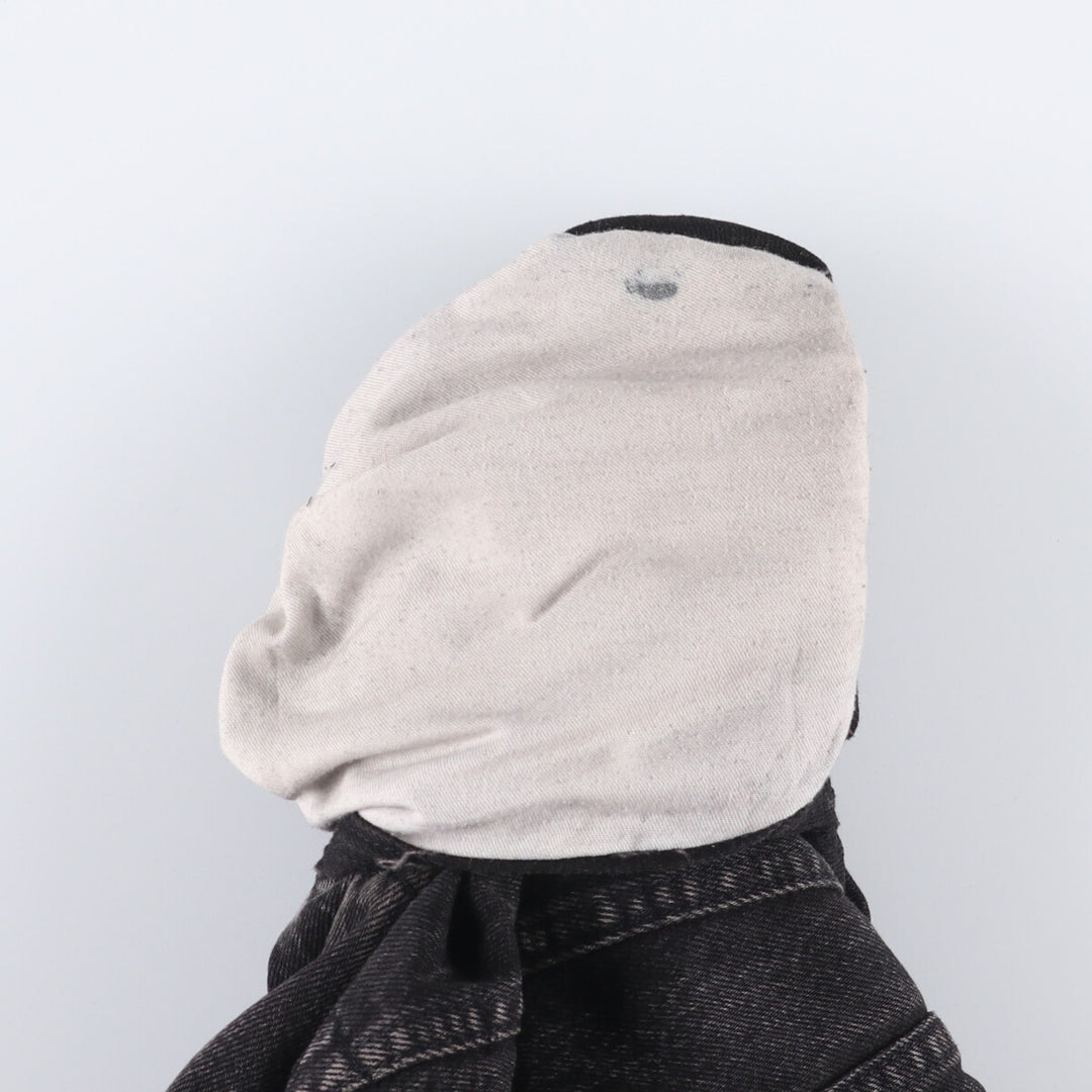 90'S Levi's 75525-0260 Black Denim Jacket, Made in Canada, Men's Size L, Vintage cotton black type Vintage Second Hand