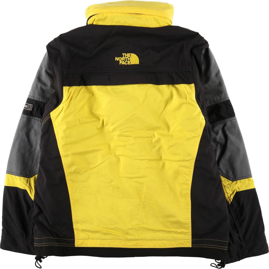 90'S The North Face Extreme Gear Nylon Jacket, Men's, Size L, Vintage Polyurethane Coated Nylon yellow type Vintage Second Hand