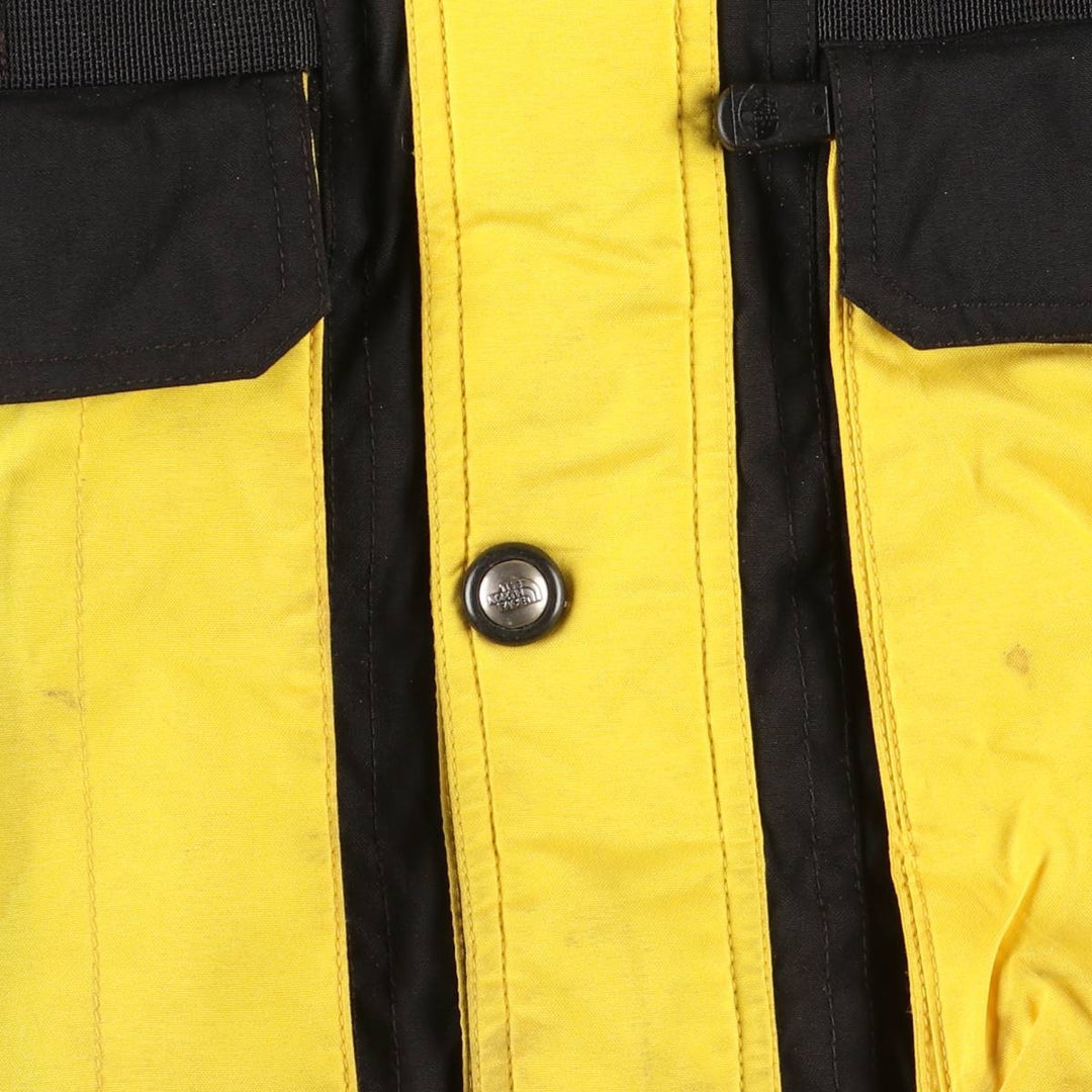 90'S The North Face Extreme Gear Nylon Jacket, Men's, Size L, Vintage Polyurethane Coated Nylon yellow type Vintage Second Hand