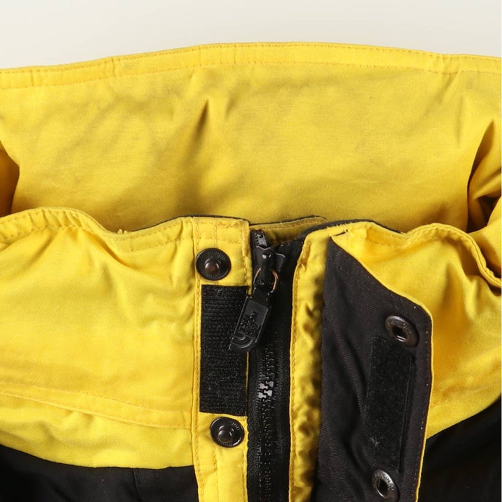 90'S The North Face Extreme Gear Nylon Jacket, Men's, Size L, Vintage Polyurethane Coated Nylon yellow type Vintage Second Hand