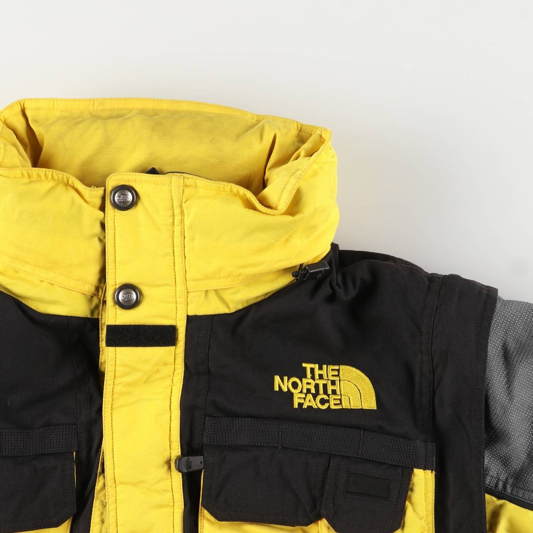 90'S The North Face Extreme Gear Nylon Jacket, Men's, Size L, Vintage Polyurethane Coated Nylon yellow type Vintage Second Hand