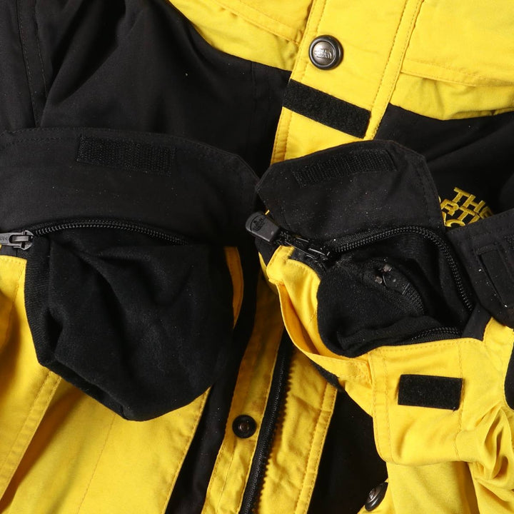 90'S The North Face Extreme Gear Nylon Jacket, Men's, Size L, Vintage Polyurethane Coated Nylon yellow type Vintage Second Hand