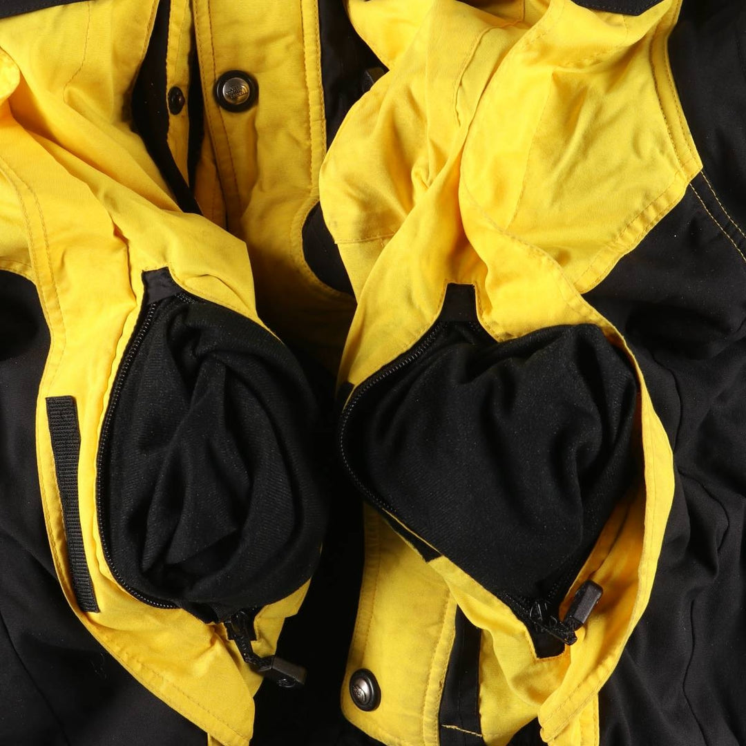 90'S The North Face Extreme Gear Nylon Jacket, Men's, Size L, Vintage Polyurethane Coated Nylon yellow type Vintage Second Hand