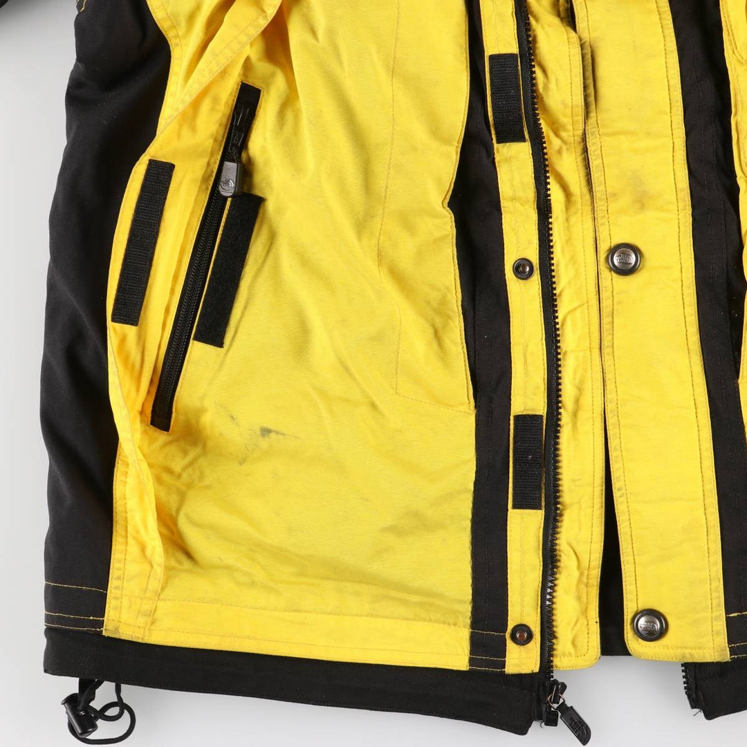 90'S The North Face Extreme Gear Nylon Jacket, Men's, Size L, Vintage Polyurethane Coated Nylon yellow type Vintage Second Hand