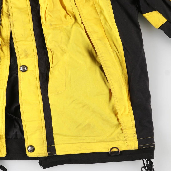 90'S The North Face Extreme Gear Nylon Jacket, Men's, Size L, Vintage Polyurethane Coated Nylon yellow type Vintage Second Hand