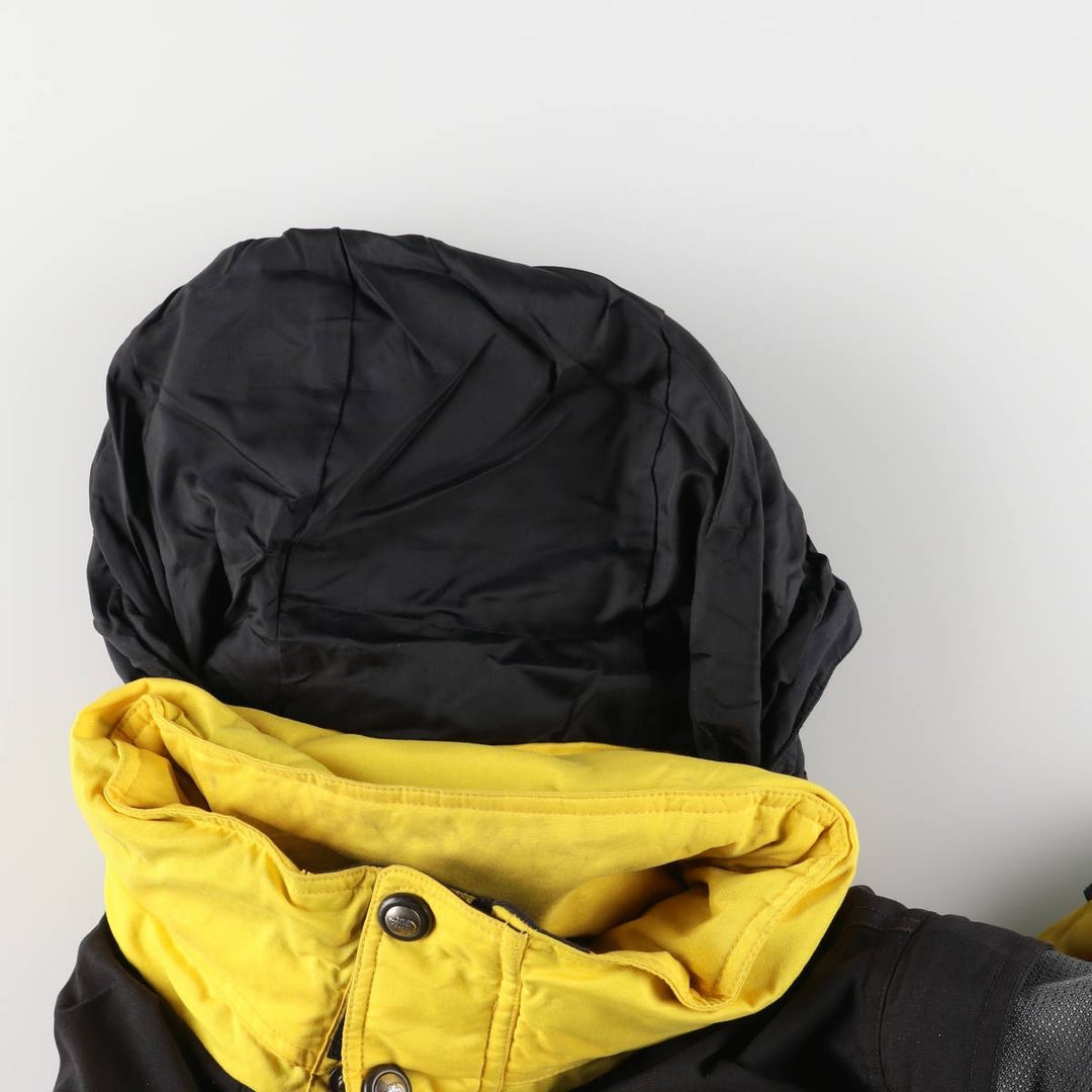 90'S The North Face Extreme Gear Nylon Jacket, Men's, Size L, Vintage Polyurethane Coated Nylon yellow type Vintage Second Hand