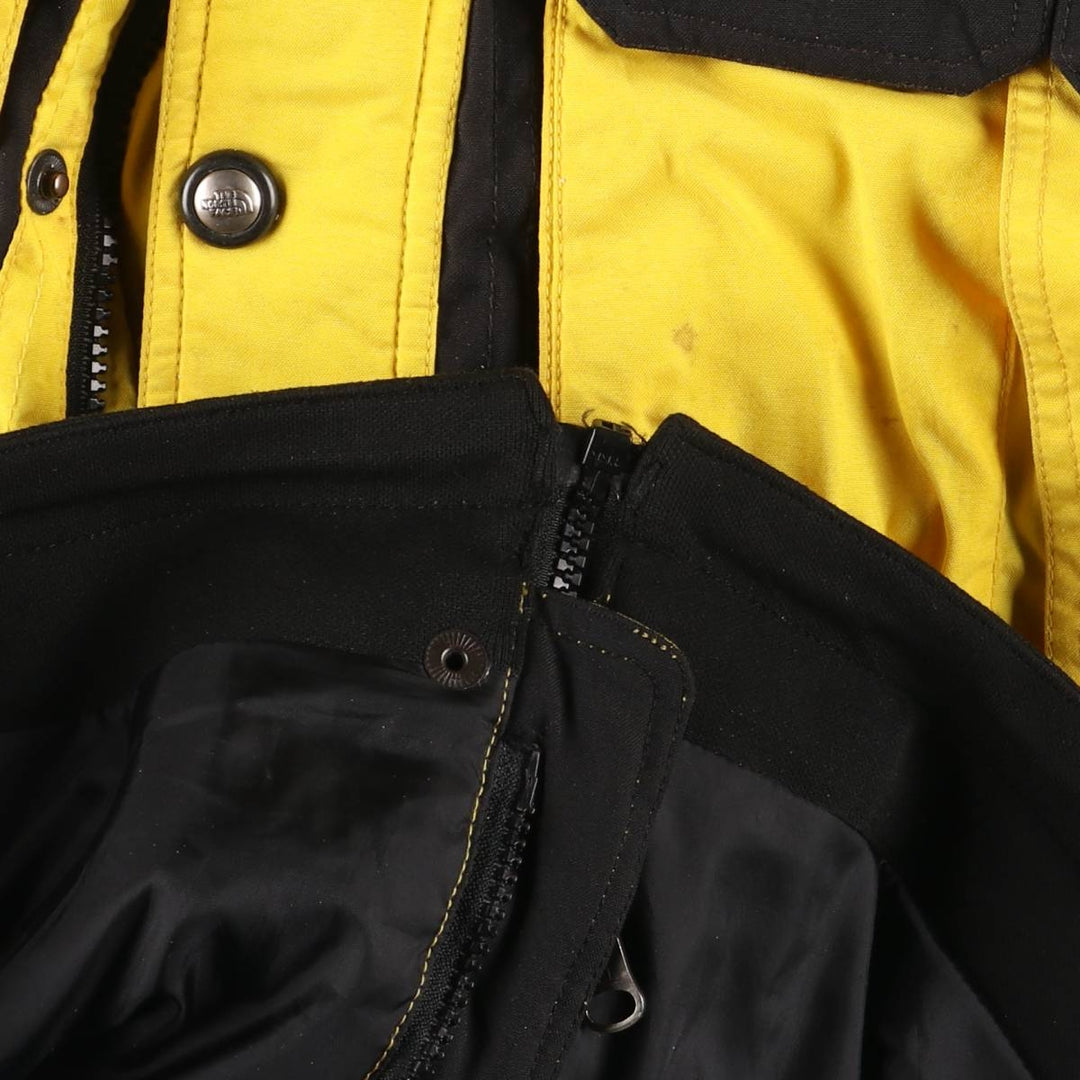 90'S The North Face Extreme Gear Nylon Jacket, Men's, Size L, Vintage Polyurethane Coated Nylon yellow type Vintage Second Hand
