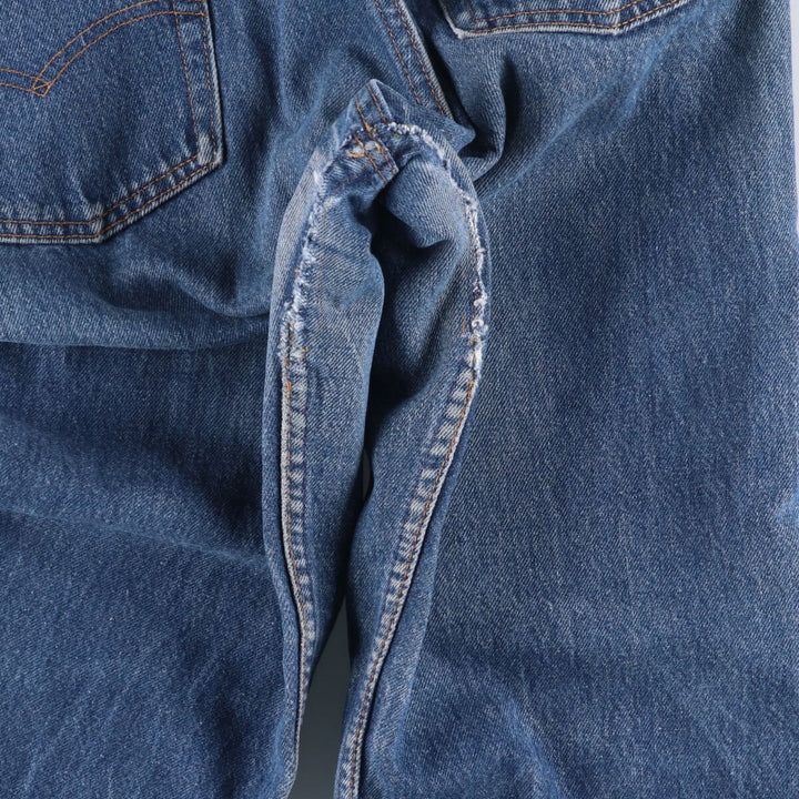 90'S Levi's 00501-0115 Straight denim pants made in USA, men's w30 equivalent, vintage cotton blue type Vintage Second Hand