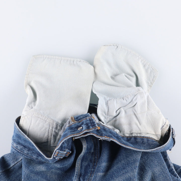 90'S Levi's 00501-0115 Straight denim pants made in USA, men's w30 equivalent, vintage cotton blue type Vintage Second Hand