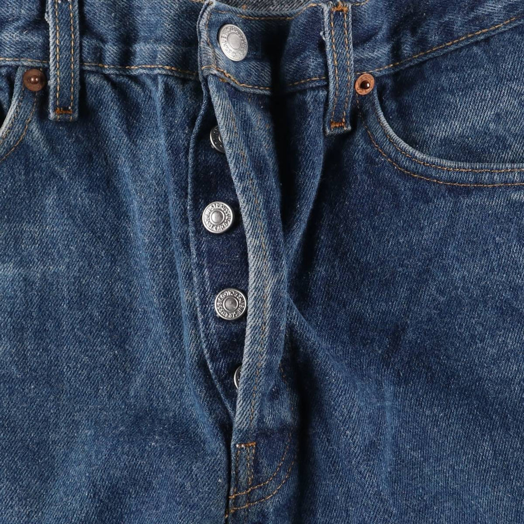 90'S Levi's 501-0115 Straight Denim Pants Made in USA Men's W33 Vintage cotton blue type Vintage Second Hand