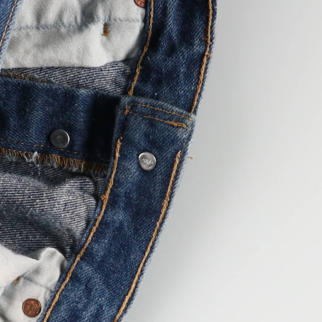 90'S Levi's 501-0115 Straight Denim Pants Made in USA Men's W33 Vintage cotton blue type Vintage Second Hand