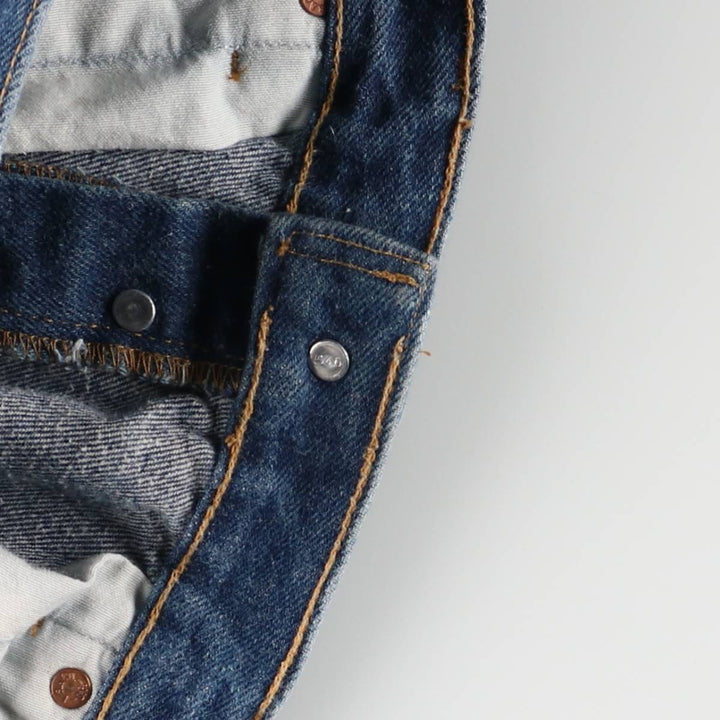 90'S Levi's 501-0115 Straight Denim Pants Made in USA Men's W33 Vintage cotton blue type Vintage Second Hand