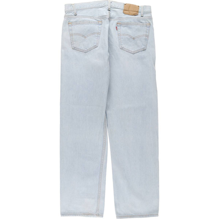90'S Levi's 00501-0134 Straight denim pants made in USA, men's w35 equivalent, vintage cotton blue type Vintage Second Hand