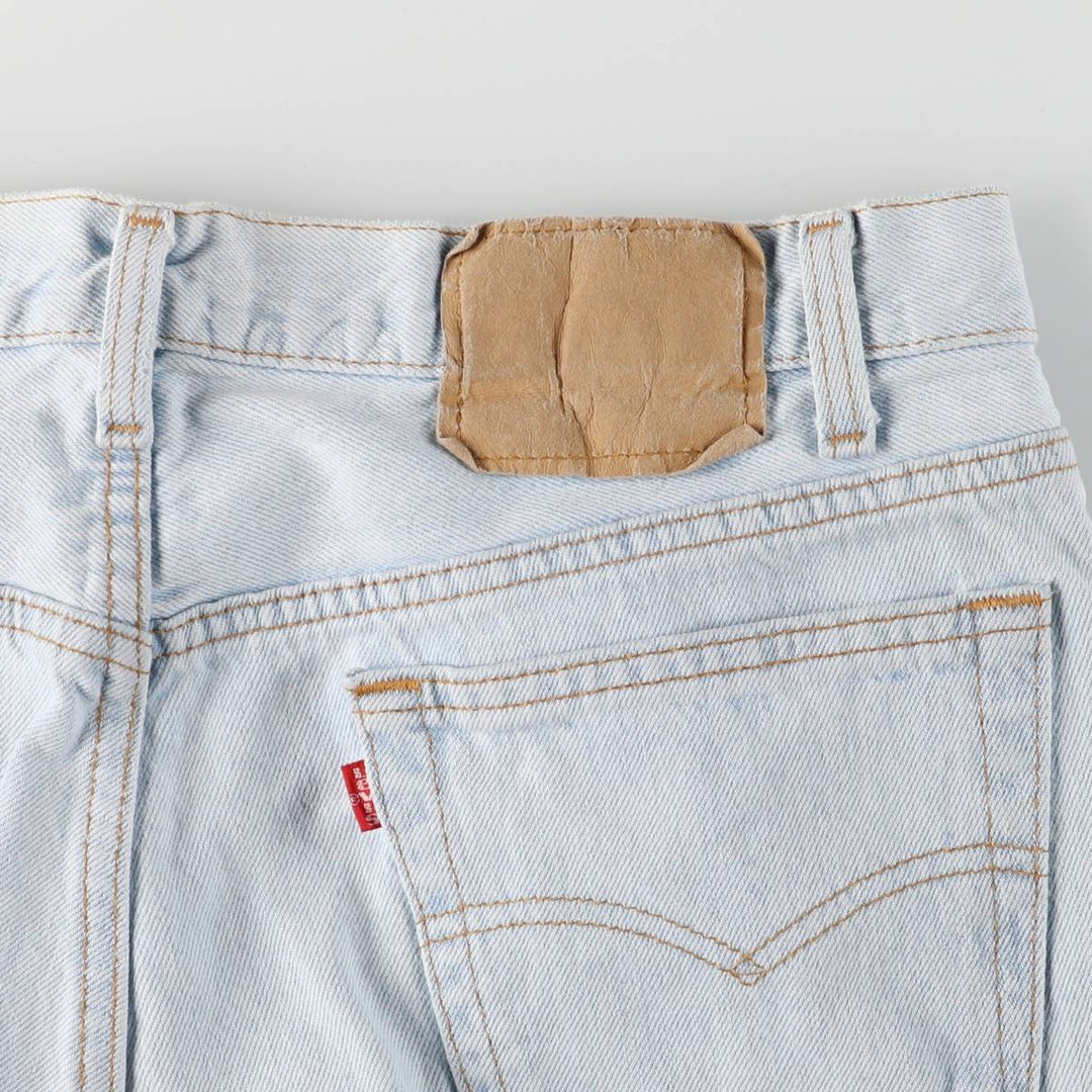 90'S Levi's 00501-0134 Straight denim pants made in USA, men's w35 equivalent, vintage cotton blue type Vintage Second Hand