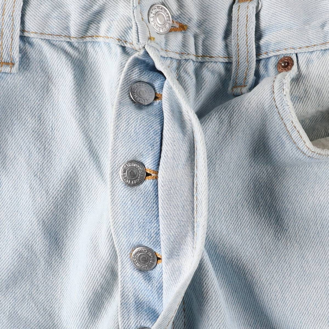 90'S Levi's 00501-0134 Straight denim pants made in USA, men's w35 equivalent, vintage cotton blue type Vintage Second Hand