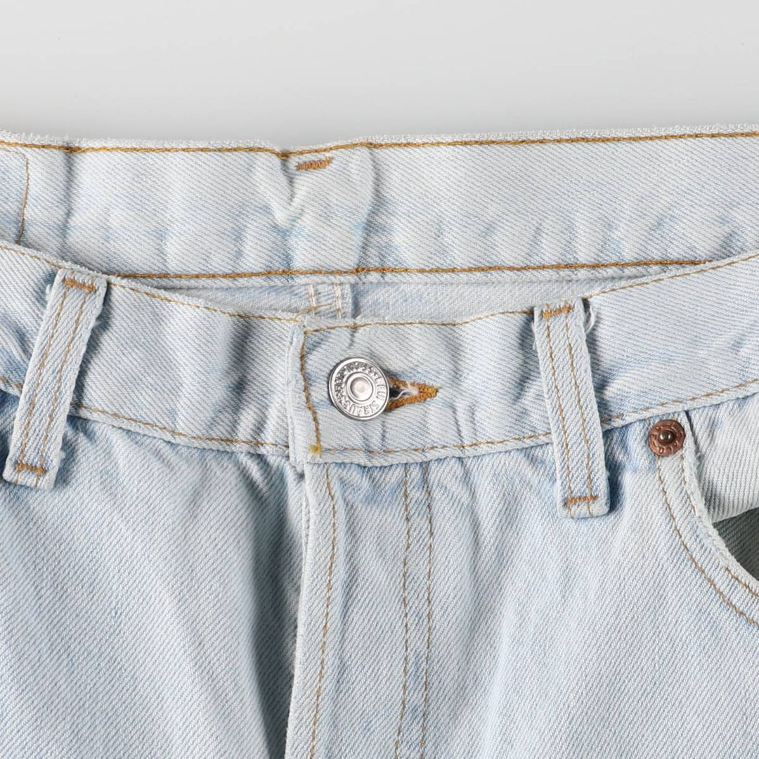 90'S Levi's 00501-0134 Straight denim pants made in USA, men's w35 equivalent, vintage cotton blue type Vintage Second Hand