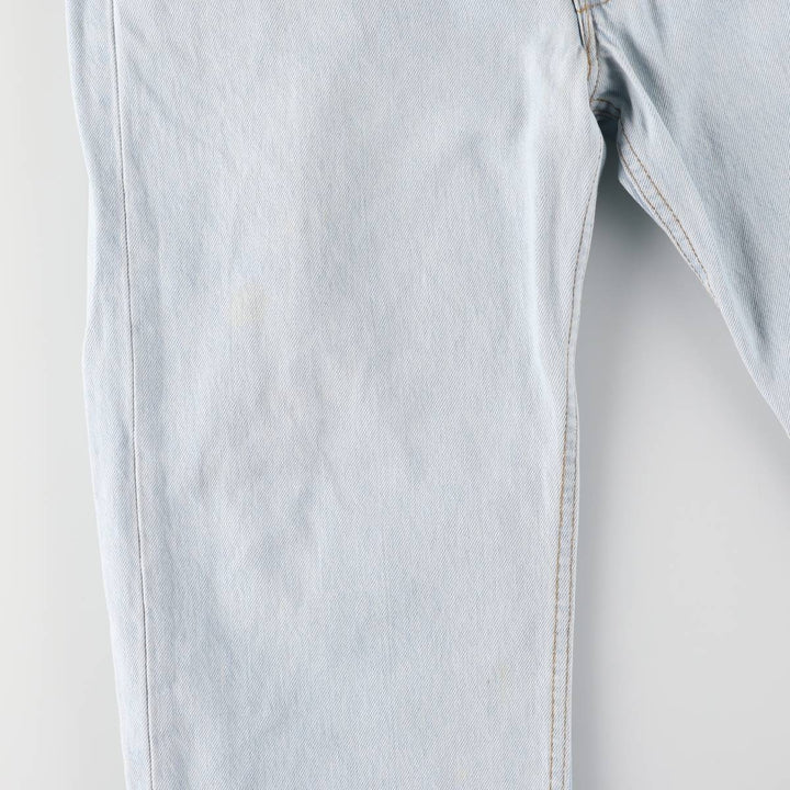 90'S Levi's 00501-0134 Straight denim pants made in USA, men's w35 equivalent, vintage cotton blue type Vintage Second Hand