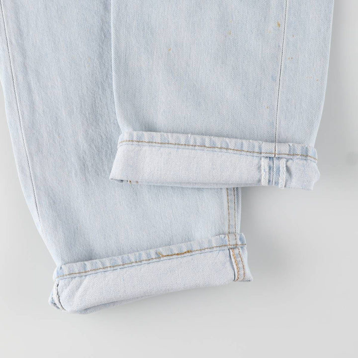 90'S Levi's 00501-0134 Straight denim pants made in USA, men's w35 equivalent, vintage cotton blue type Vintage Second Hand