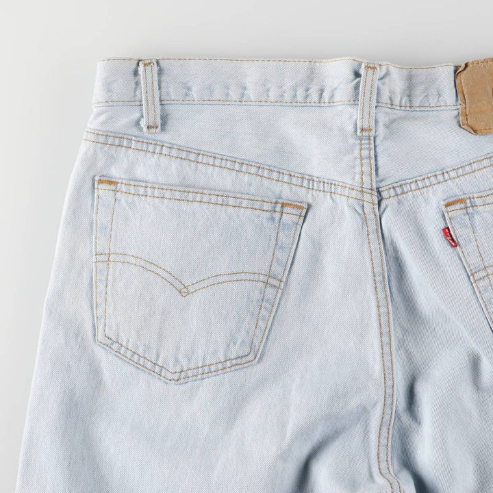 90'S Levi's 00501-0134 Straight denim pants made in USA, men's w35 equivalent, vintage cotton blue type Vintage Second Hand