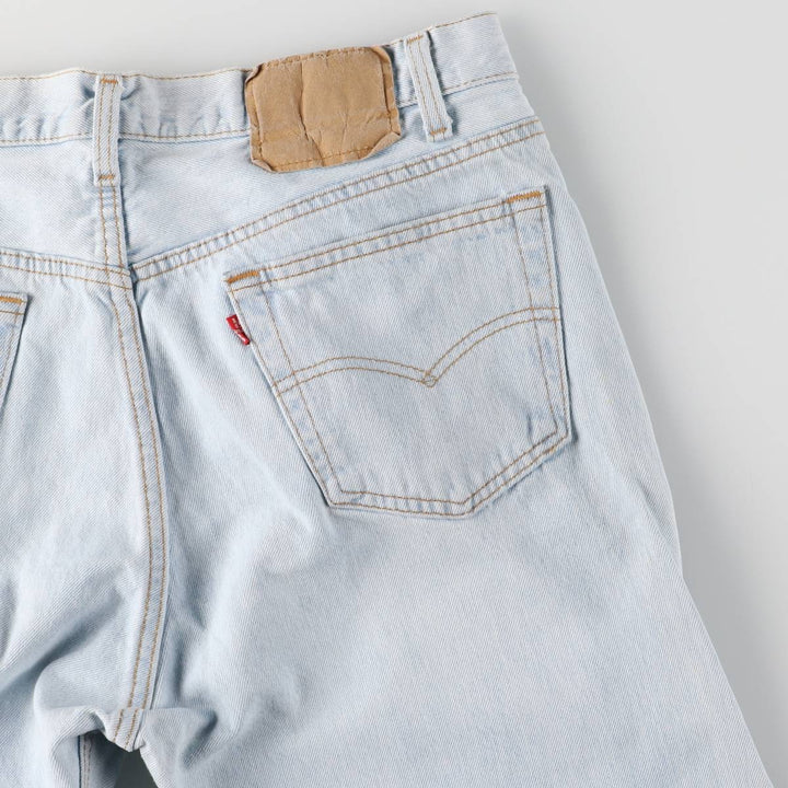90'S Levi's 00501-0134 Straight denim pants made in USA, men's w35 equivalent, vintage cotton blue type Vintage Second Hand