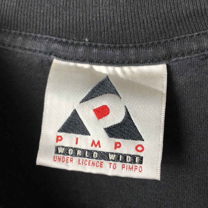 90'S PIMPO Titanic Leonardo DiCaprio Large Print Movie T-Shirt, Women's, Size Small, Vintage cotton black type Vintage Second Hand