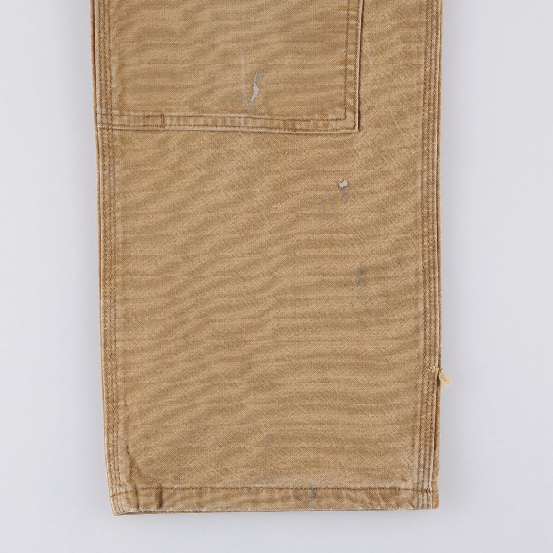 Carhartt Relaxed Fit Double Knee Duck Painter Pants for Men, W34 cotton brown type Vintage Second Hand