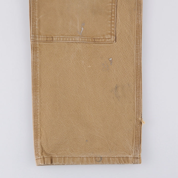 Carhartt Relaxed Fit Double Knee Duck Painter Pants for Men, W34 cotton brown type Vintage Second Hand