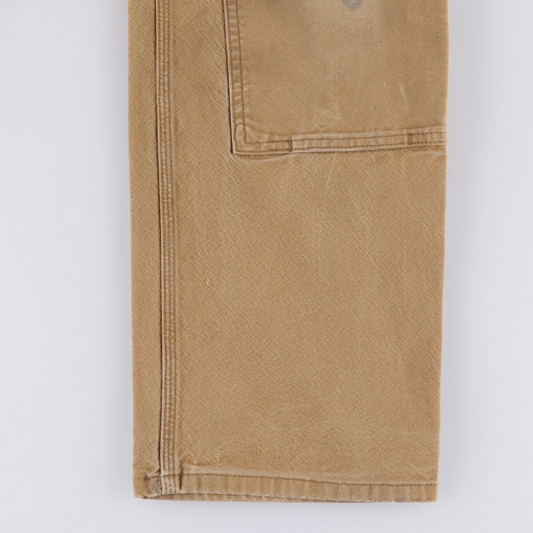 Carhartt Relaxed Fit Double Knee Duck Painter Pants for Men, W34 cotton brown type Vintage Second Hand