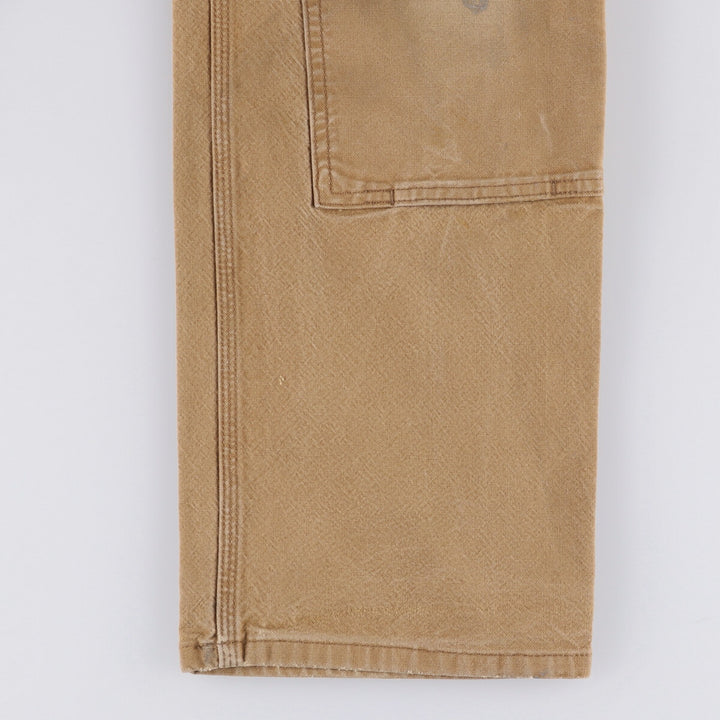 Carhartt Relaxed Fit Double Knee Duck Painter Pants for Men, W34 cotton brown type Vintage Second Hand